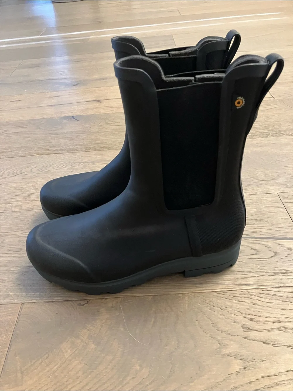 Classic Black Tall Holly Chelsea Rain Boots
